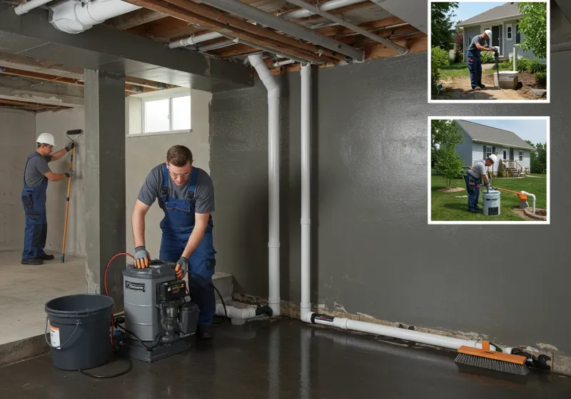 Basement Waterproofing and Flood Prevention process in Blacklick Estates, OH